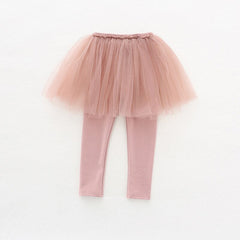 Baby Girls  Legging Tutu Layer Skinny Spring Autumn Pants 1-6 Years