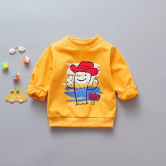 Boys Spring Autumn Tops+Bottoms Suit 2 Pcs Set 1-5 Years