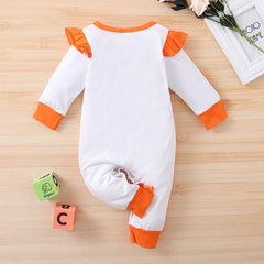 0-24M Baby One-piece Harley Long-sleeved Halloween Rompers