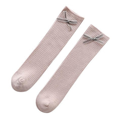 Baby / Toddler / Kid Girl's Bowknot Solid Stockings Socks