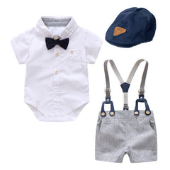 Baby Boy Gentleman Suit Summer  3 Pcs Sets