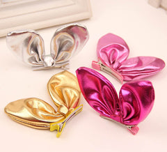 Kid Baby Girls Sequin Clip Bows Tie Knot Hairpins Fashion Hair Accessories