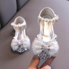 Girls Dance Shoes Show Shoes Princess Leather Shoes