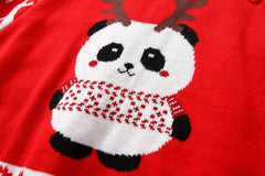 Kid Baby Boy Girl Soft Double Layer Christmas Sweater