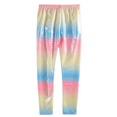 Kid Girl Autumn Laser Leggings Pants