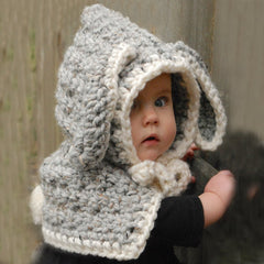 Girl Hats 3D Animal Cute Funny Dinosaur Handmade Knitted Scarf