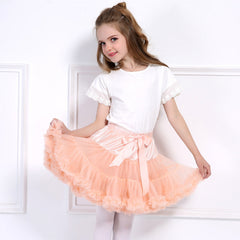 Kid Baby Girl Princess Autumn Winter Pompous Tutu Skirts