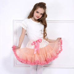Kid Baby Girl Princess Autumn Winter Pompous Tutu Skirts