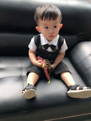 Baby Boys Summer Cotton Short Sleeve Thin 2 Pcs Sets Suit