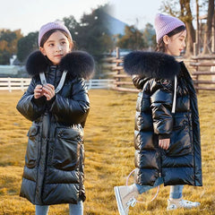 Kid Girl Eiderdown Cotton-padded Winter Jacket Coats