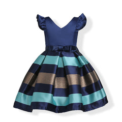 Kid Girl European American Christmas Party Princess Dresses