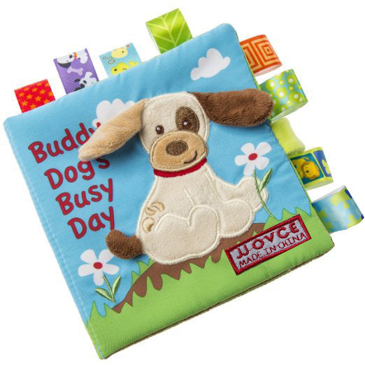 Baby Cloth Book Animal Embroidery Three-dimensional Tear Puzzle Book For 0-5 years