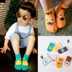 Baby Fashion Unisex Animal 3D Printed Cute Cartoon Socks