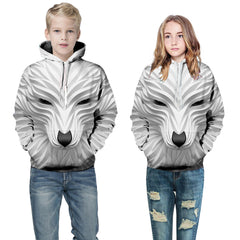 Kid Boy Girl Autumn Winter 3D Print Fashion Hoodie