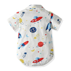 Baby Boys Cute Birthday Party Fashion Gentleman Boy Sets 2 Pcs