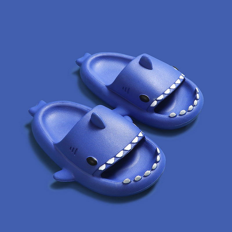 Kid Baby Slippers Cartoon Shark Summer Baby Soft Sole Anti-Slip Shoes