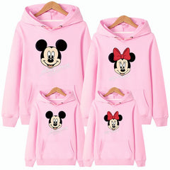 Family Matching Mickey Minnie Hoodie