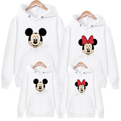 Family Matching Mickey Minnie Hoodie