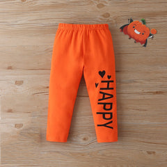 Kid Girl Fashion Autumn Happy Halloween Outfits 2 Pcs Set 1-6 Years