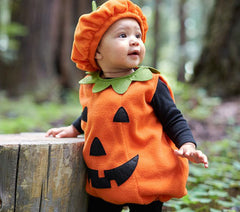 0-3T Halloween Toddler Baby Girl Pumpkin Print Sleeveless Rompers