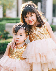 2Y-7Y Kid Baby Girls Princess Party Birthday Summer Bow Tutu Cake Dresses