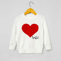 Family Matching Mother Kids Love Hoodies Shirts Tops