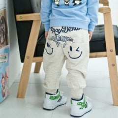 Kids Sports Trousers Cotton Pants Boys Girls Casual Pants 2 Colors