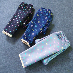 Kids  Girls Thicken Leggings Autumn Winter Trousers Pants