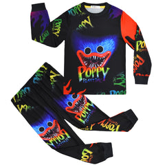 Kid Boys Home Long Sleeve Suit Playtime Pajamas
