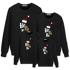 Family Matching Parent-child Autumn Round Collar Leisure Hoodie Shirts