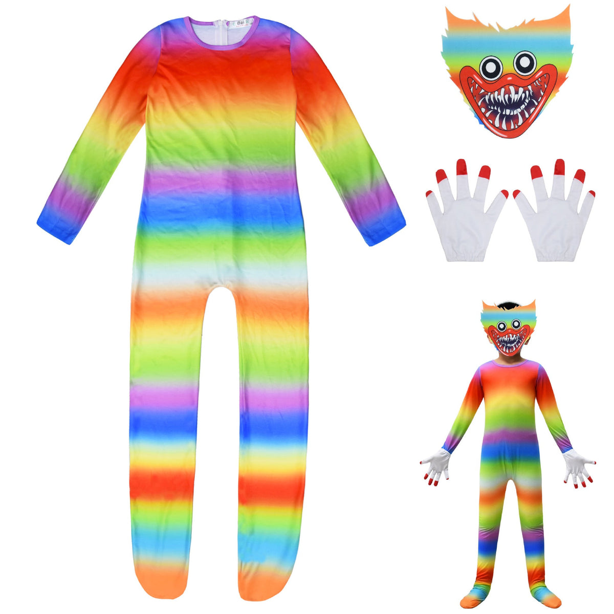 Kid Boy Funny Holiday Party Role-playing Costume Pajamas