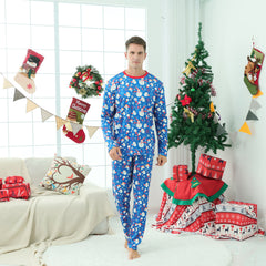 Family Matching Parent-child Pajamas Christmas Long Sleeves Sleepwear
