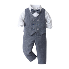 Baby Boy British Gentleman 3 Pcs Set