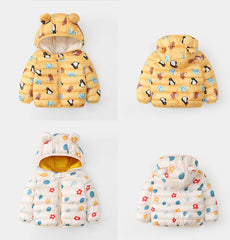 Kid Boy Lightweight Warm Cotton-padded Jacket Coat