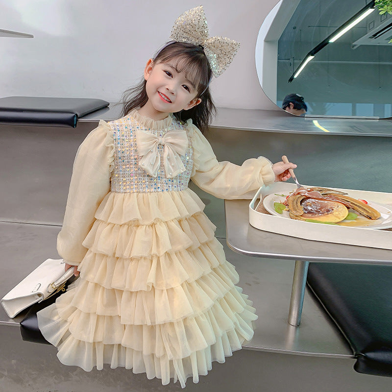 Kid Baby Princess Autumn Long Sleeve Dresses