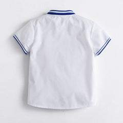 Baby Boy Suit Short Sleeve Suspenders Gentleman Formal 3 Pcs Sets