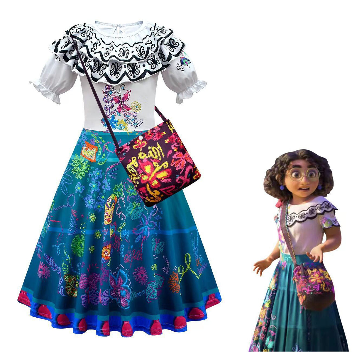 Kid Girl Princess Role Play Magic Full House Dresses