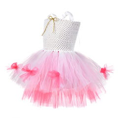 Kid Easter Girl Dress Bunny Cartoon Animal Tutu Suit 2 Pcs Sets