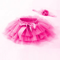 Kid Baby Girl Princess Cake Bouncy Skirt