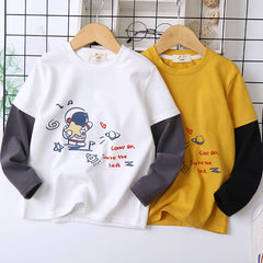 Kid Boy Sweatshirt Long Sleeve Fashion Spring Tops