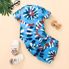 Baby Boy Short-sleeved Triangle Harbin Summer Cool Swimsuit