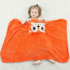 Kid Baby Wrap Cute Animals Blanket Pajamas