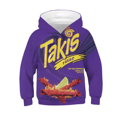 Kid Boy Animation Star Sky Digital 3D Graphic Hoodie