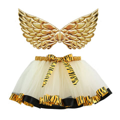 Kid Baby Girl Tutu Lining Performance Mesh Short Skirts