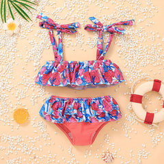 Kid Baby Bikini Swimming Summer Fashion Halter Briefs Swimsuit