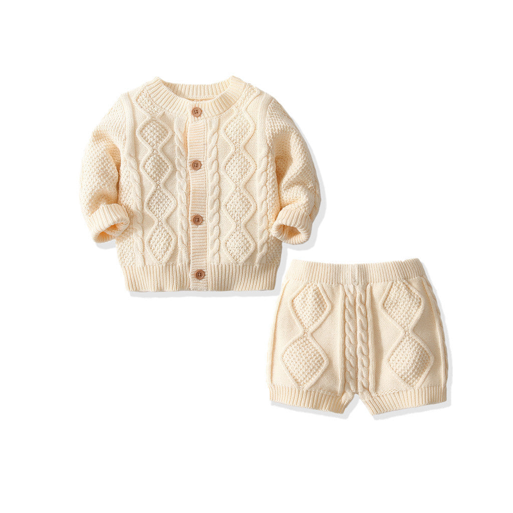 Ins Baby Boy Sweater Set 2 Pcs