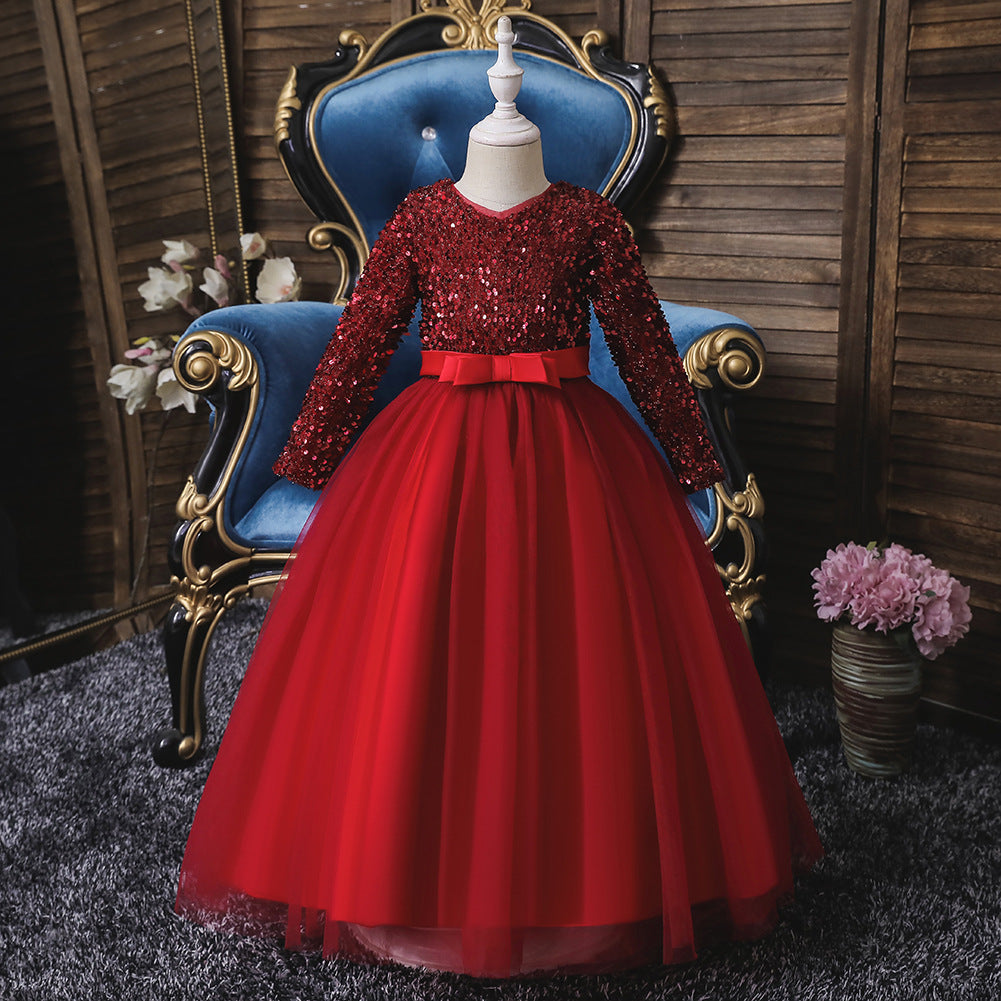 Kid Girl Banquet Evening Party Dresses
