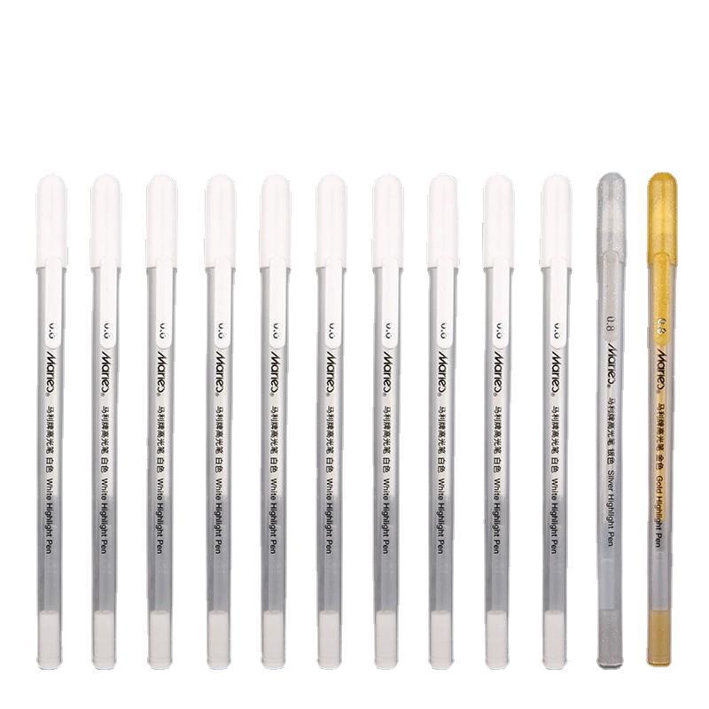 Ink Gel Pen Set Sketch Painting Pen Set Highlighter Set