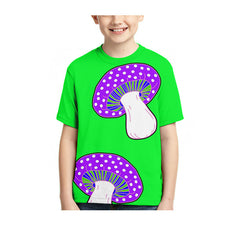 Kid Boy Girl 3D Digital Printing Spot Summer Fashion Leisure T-shirt