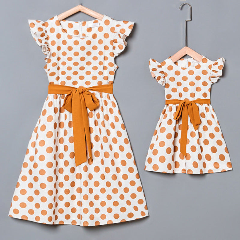 Family Matching Mother-daughter Bohemian Casual Loose Dresses